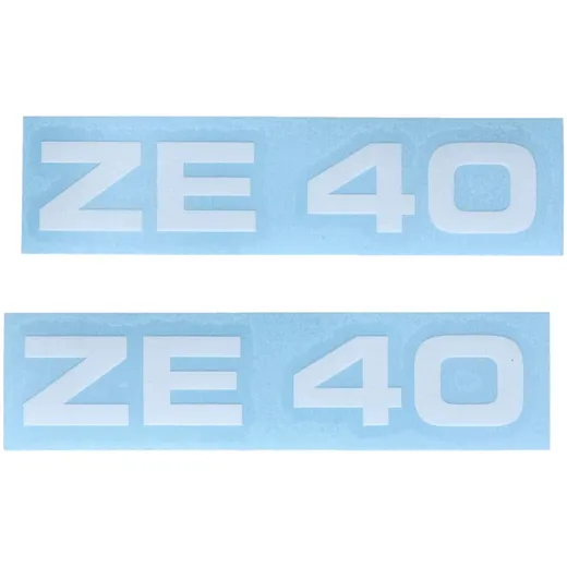 Aufkleber Satz MOGA 2 teilig Breit 95mm Hoch 17mm für Mofa Mokick MG00083439
