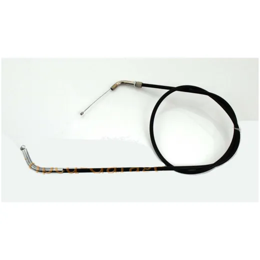 Throttle cable with 2 bends black for Puch DS 50, DS 60 MG00084776