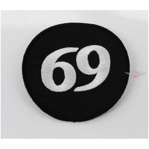 Patch polyester fabric 73mm for moped mokick MG00086153