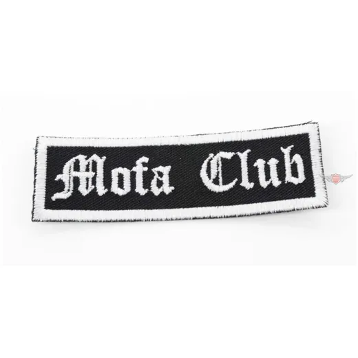 Patch 25mm height 80mm width 3mm frame for moped mokick MG00086178