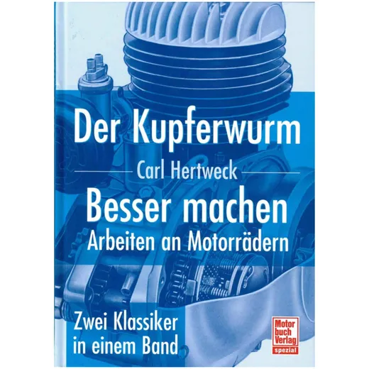 Buch Kupferwurm 750 Seiten 17 x 24 cm für Motorräder MG00086224