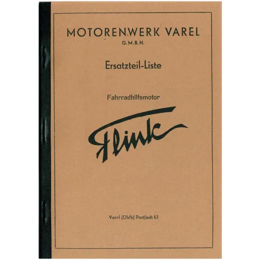 Parts catalog engine parts for moped mokick MG00086377