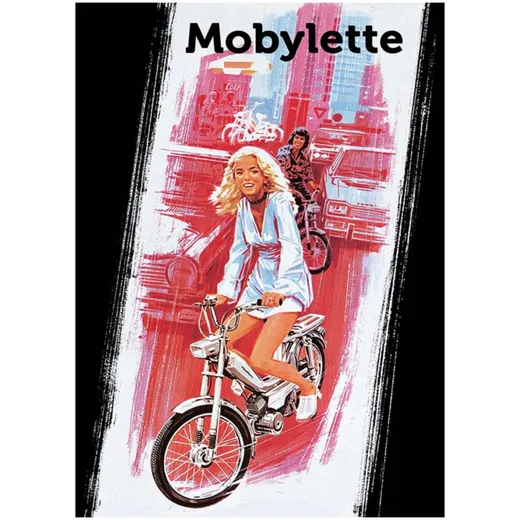 Advertising poster reprint 42cm height 29cm width for Motobecane Mobylette Mini Moby MG00086458
