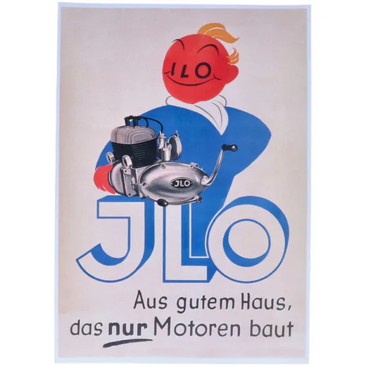 Werbeplakat DIN A3 für Ilo Motoren MG00086463