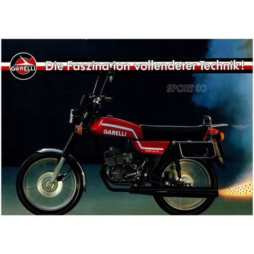Brochure for Garelli Sport 80 MG00086574