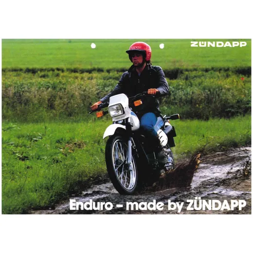 Prospekt Enduro 2 Seiten DIN A4 für Mofa Mokick MG00086601