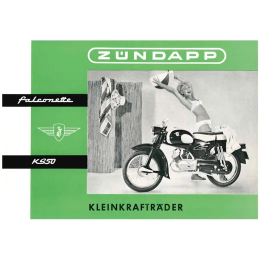 Brochure moped for falconette KS50 MG00086617