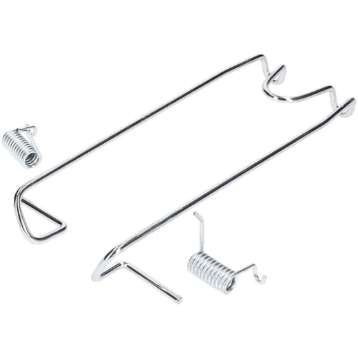 Chrome luggage rack with 2 springs for Kreidler Flory, MF, MP, moped moped MG00087111