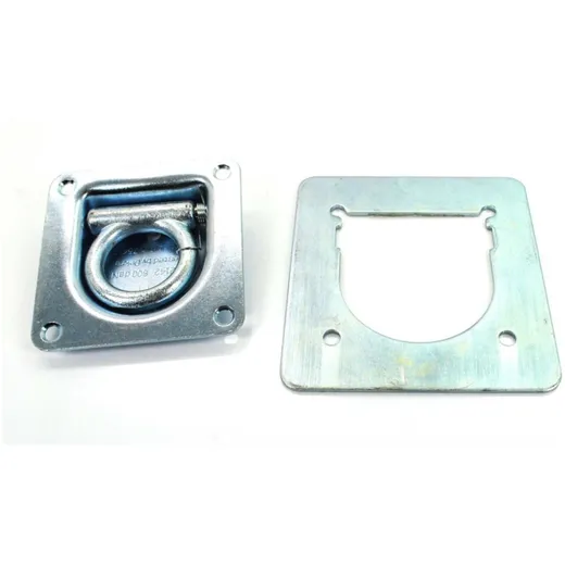 Lashing recess galvanized 105x105mm With counter plate 140x135mm for moped, moped, mokick, motorcycle MG00088441
