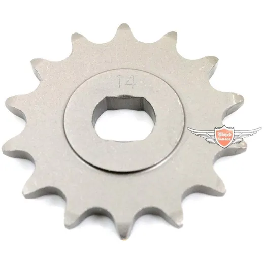 Ritzel Verstärkt 14 Zähne für Hercules Prima 1, 2, 3, 4, 5, 6, M, KTM, DKW 504, 505/1A, 505/1 BX, 505/IC, 506, MK, Sachs 50/3, 5