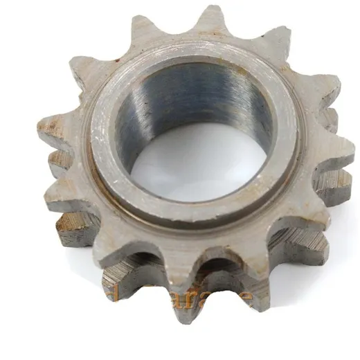 Pinion steel 12 teeth 26mm inner diameter 23mm total width 4.5mm pinion width for Mobylette 40TL, 140 TL, N 150 50S, 50L, 50 VS,