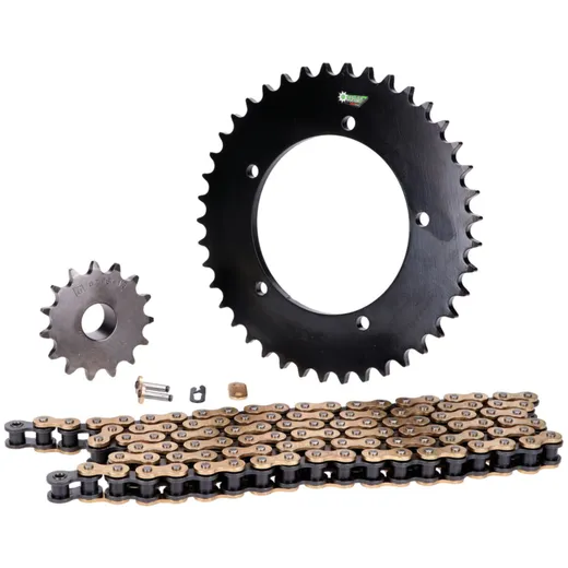 Chain set 15/41 teeth for Hercules Ultra 80 AC MG00092190 Chain set 15/41 teeth for Hercules Ultra 80 AC MG00092190