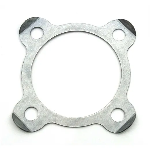 Locking plate steel 4-hole for Hercules Prima 1, 2, 3, 4, 5, 6, Optima 3S, Zündapp A 25 Automatic, Garelli Cross, KTM moped type