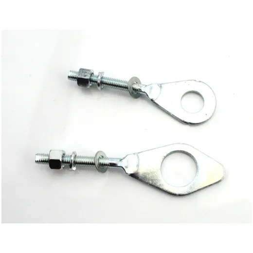 Steel chain tensioner set silver for Honda, CD 50, C 65, 70, 90, 100, 102, CM 91 MG00093237