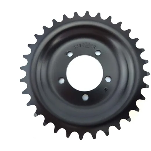 Sprocket steel 32 teeth 41mm inner diameter 14mm offset 415 chain type for Ejsot, Sachs H 90 VE, Hercules moped 252, MP2, DKW, M