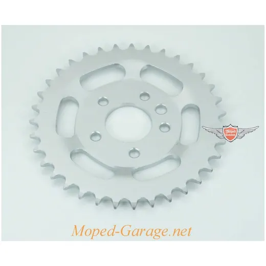 Kettenrad 35 Zähne Silber für Puch, MS, MV, VS MG00094143