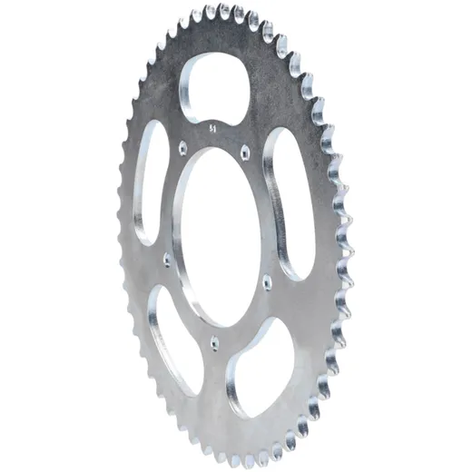 Sprocket Esjot steel 51 teeth 5 hole 82mm for Simson S 53, S_2