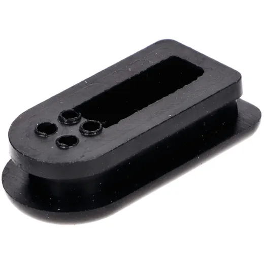Durchführungsgummi Drilastic Schwarz für Hercules Prima GT, _1