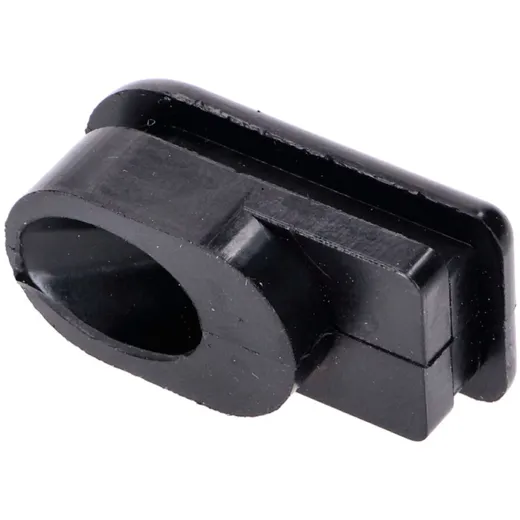 Cable grommet rubber Drilastic black for Hercules Prima GT, _1