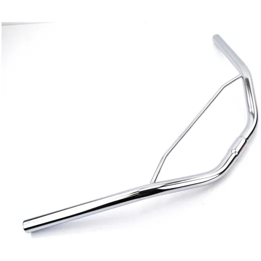 Handlebar chrome 610mm 100mm with strut for Hercules L 50 MF 1 2 3 CB City Bike, Zündapp Automatic Moped Type 442, Kreidler MP,
