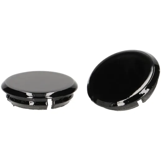 Abdeckkappen-Set Spiegellöcher Moto Nostra, Nero Deciso für Vespa GTS 125 Keyless GTS 300 HPE Keyless MN4592K94
