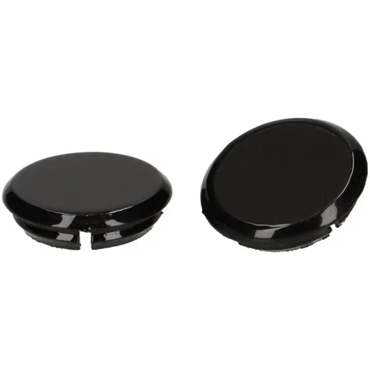 Abdeckkappen-Set Spiegellöcher Moto Nostra, Nero Convinto (98/A) für Vespa GTS 125 Keyless Vespa GTS 300 HPE Keyless MN4592K98A
