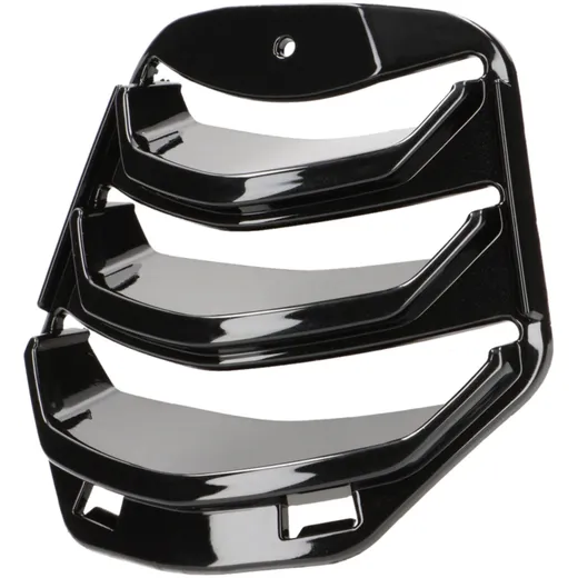 Kaskadeneinsatz MOTO NOSTRA, schwarz glänzend für Vespa GTS 125 und GTS 300 HPE MN4921GBK