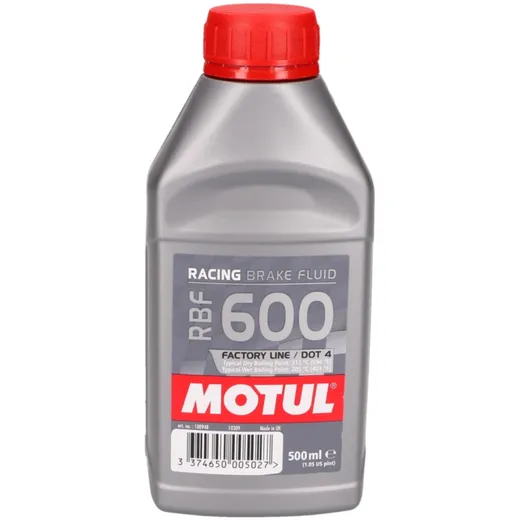 Motul RBF 600 Factory Line DOT 4 racing brake fluid 500ml MOT100948 Motul RBF 600 Factory Line DOT 4 racing brake fluid 500ml MOT100948
