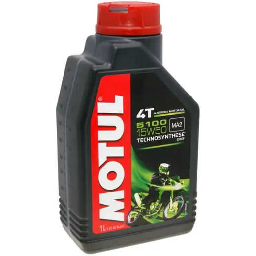 Motul engine oil 4-stroke 4T 5100 15W50 1 Liter MOT104080 Motul engine oil 4-stroke 4T 5100 15W50 1 Liter MOT104080