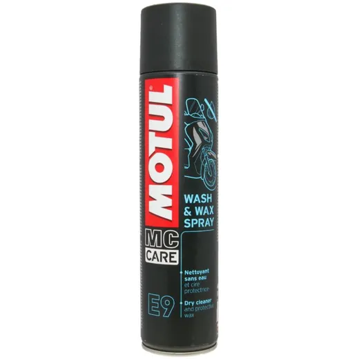 Trockenreiniger Motul MC Care E9 Wash & Wax Spray 400ml MOT818916 Trockenreiniger Motul MC Care E9 Wash & Wax Spray 400ml MOT818916
