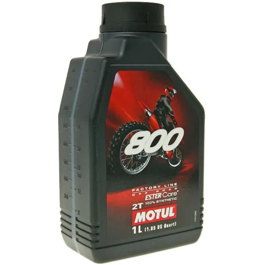 2-Takt Motoröl / Mischöl Motul 800 Factory Line Off Road 1 Liter MOT837111 2-Takt Motoröl / Mischöl Motul 800 Factory Line Off Road 1 Liter MOT837111