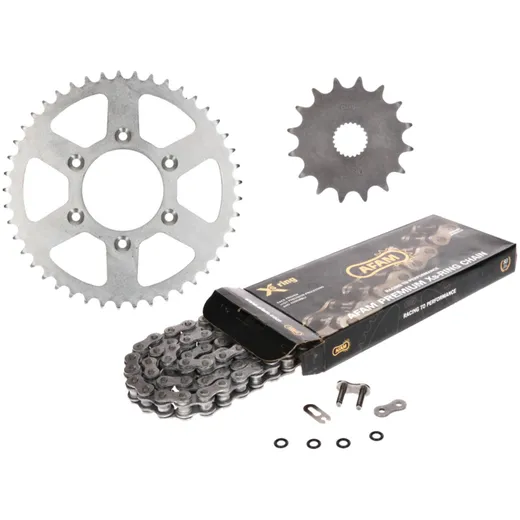 Kettenkit Kettensatz AFAM 16/45 Zähne für Aprilia MX 125 (11kW) MST-KS-A-178 Kettenkit Kettensatz AFAM 16/45 Zähne für Aprilia MX 125 (11kW) MST-KS-A-178