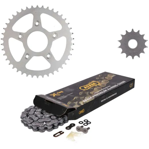 Kettenkit Kettensatz AFAM 16/40 Zähne für Aprilia RS125 -1998 MST-KS-A-181