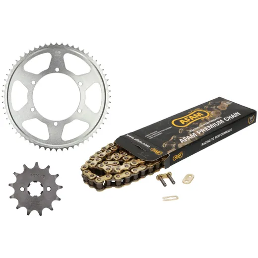 Kettenkit Kettensatz AFAM 13/60 Zähne für Aprilia RS125 11-, RS4 125 11-, Tuono 125 17- MST-KS-A-183 Kettenkit Kettensatz AFAM 13/60 Zähne für Aprilia RS125 11-, RS4 125 11-, Tuono 125 17- MST-KS-A-183