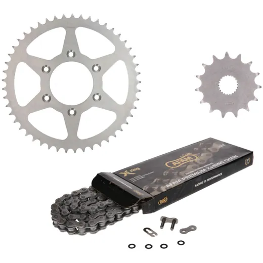 Kettenkit Kettensatz AFAM XS-Ring 15/49 Zähne für Aprilia RX125 08-10 MST-KS-A-185