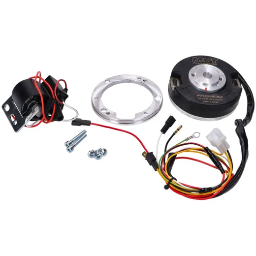Polrad Innenrotor Zündung MVT Premium V1 mit Licht für Derbi EBE, EBS, D50B MVT-PREM11