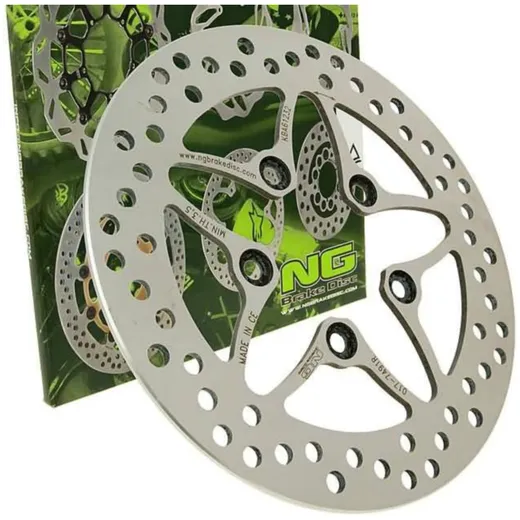 Scheibenbremse Bremsscheibe NG für Aprilia Scarabeo, Leonardo, Beta Eikon, Derbi Rambla NG017 Scheibenbremse Bremsscheibe NG für Aprilia Scarabeo, Leonardo, Beta Eikon, Derbi Rambla NG017