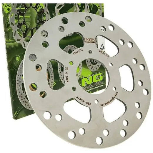 Scheibenbremse Bremsscheibe NG für Cagiva Mito 50, Prima 50, Derbi DRD 50, GPR 50 NG099 Scheibenbremse Bremsscheibe NG für Cagiva Mito 50, Prima 50, Derbi DRD 50, GPR 50 NG099