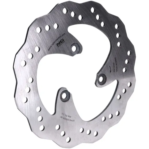 Scheibenbremse Bremsscheibe NG Wavy für Rieju RS3 hinten NG1974X