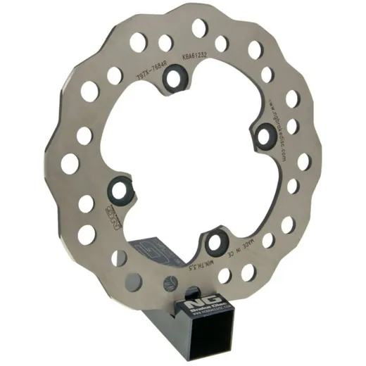 Scheibenbremse Bremsscheibe NG Wavy für Kawasaki KX85, KX100 hinten NG797X