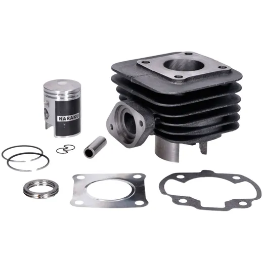 cylinder kit Naraku V.2 50cc for SYM Mask, Jet, Red Devil, Shark horizontal T5C NK100.14.2