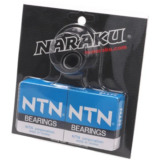 crankshaft bearing set Naraku heavy duty incl. oil seals for Kymco, SYM vertical NK100.32 crankshaft bearing set Naraku heavy duty incl. oil seals for Kymco, SYM vertical NK100.32
