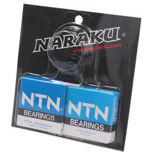 crankshaft bearing set Naraku heavy duty incl. oil seals for Kymco, SYM horizontal NK100.33 crankshaft bearing set Naraku heavy duty incl. oil seals for Kymco, SYM horizontal NK100.33