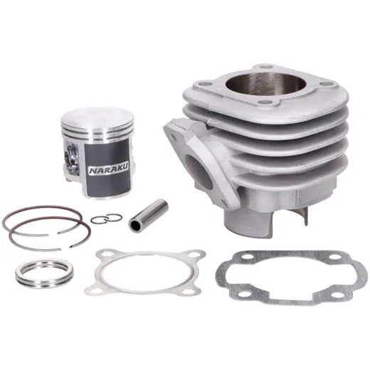 Zylindersatz Zylinderkit Naraku 70ccm Aluminium 10mm Kolbenbolzen für Minarelli liegend AC NK102.89