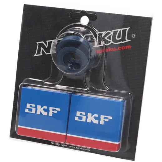 crankshaft bearing set Naraku SKF metal cage for Minarelli CW, MA, MY, CA, CY NK102.93