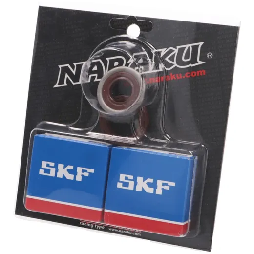 Kugellager Kurbelwellenlager Satz Naraku SKF C4 Metallkäfig für Minarelli AM6 NK102.99