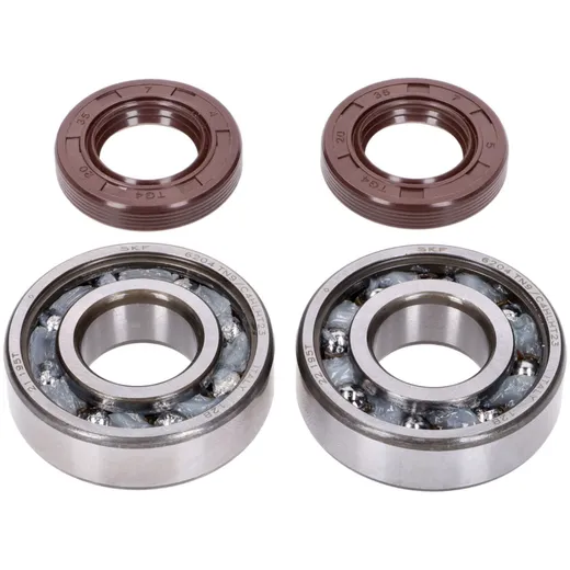 crankshaft bearing set Naraku SKF, FKM Premium C4 polyamide for Derbi EBE, EBS, D50B NK104.36 crankshaft bearing set Naraku SKF, FKM Premium C4 polyamide for Derbi EBE, EBS, D50B NK104.36