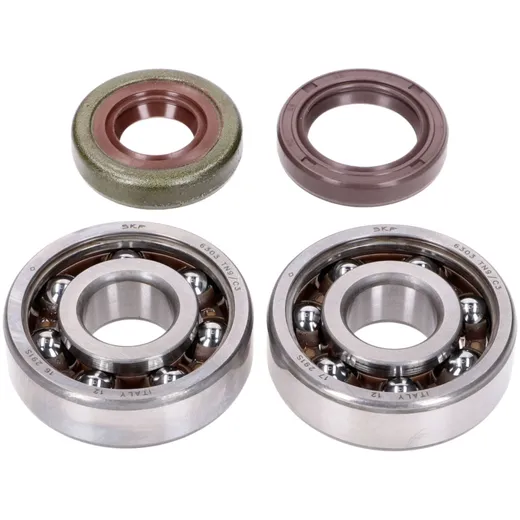 crankshaft bearing set Naraku SKF, FKM Premium C4 polyamide for Minarelli AM6 NK104.37 crankshaft bearing set Naraku SKF, FKM Premium C4 polyamide for Minarelli AM6 NK104.37