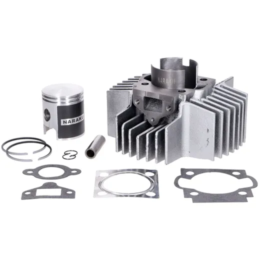 Zylinderkit Naraku 70ccm 45mm lange Kühlrippen für Puch Maxi_1