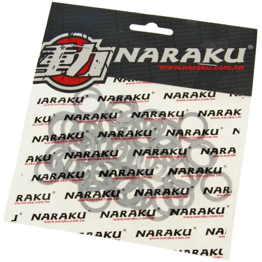Dichtringe Aluminium Naraku 14x20x1,5mm 50 Stück NK150.44-50